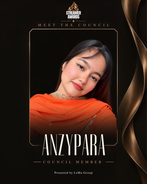 Anzypara, Streamer Awards Nepal council member